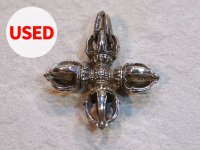 【Used】ZOCALO クラウン・ダブル・ドージェペンダント SILVER925 ソカロ ペンダントトップ メンズ レディース