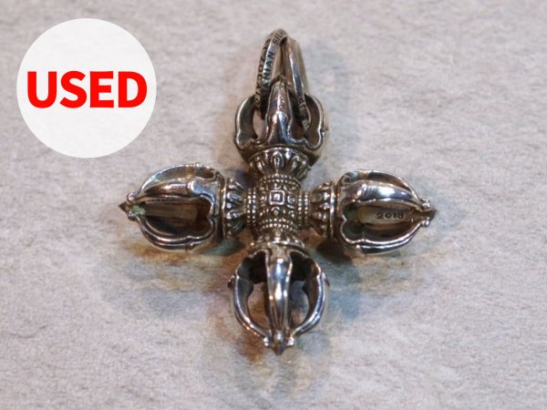 画像1: 【Used】ZOCALO クラウン・ダブル・ドージェペンダント SILVER925 ソカロ ペンダントトップ メンズ レディース