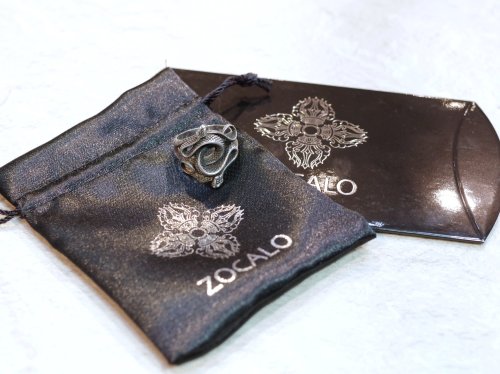 他の写真3: 【Used】ZOCALO ダブル・スネーク・リング 22号 SILVER925 ソカロ リング メンズ レディース