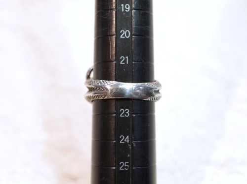 他の写真2: 【Used】ZOCALO ダブル・スネーク・リング 22号 SILVER925 ソカロ リング メンズ レディース