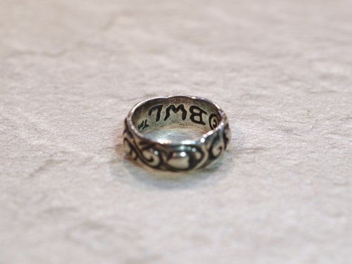 他の写真1: 【Used】Bill Wall Leather 15号 SILVER925/Brass ビルウォールレザー リング ハート メンズ レディース