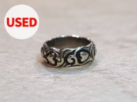 【Used】Bill Wall Leather 15号 SILVER925/Brass ビルウォールレザー リング ハート メンズ レディース