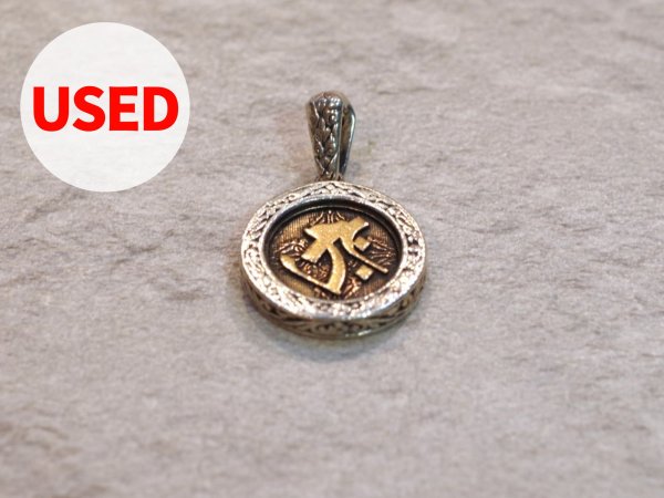 画像1: 【Used】ZOCALO SILVER925 ソカロ ペンダント 梵字 メンズ レディース