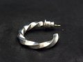 2＄s Jewelry　2ドルズジュエリー　large edge twist pierce  Silver925　シリーエッセンス silly essence