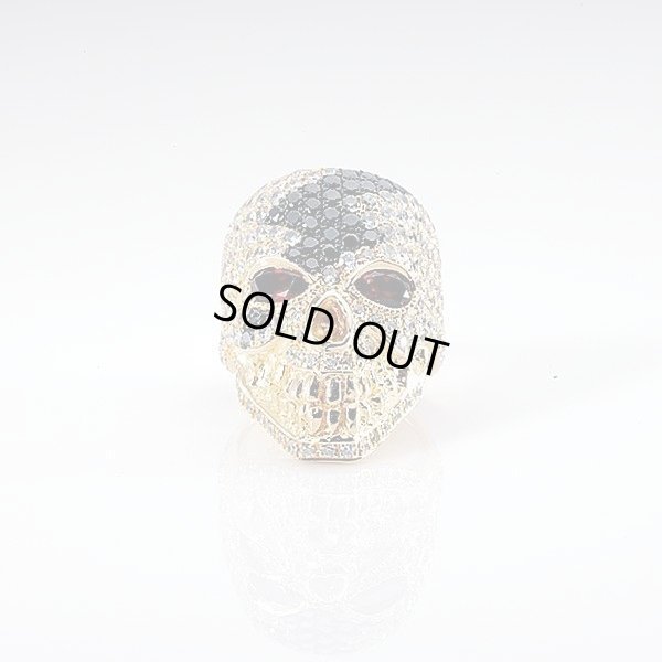 画像1: キングリモ　キングオブABヘッドリング　パヴェ　KING OF AB HEAD RING_PAVE　KLR55AB　King Limo　リング