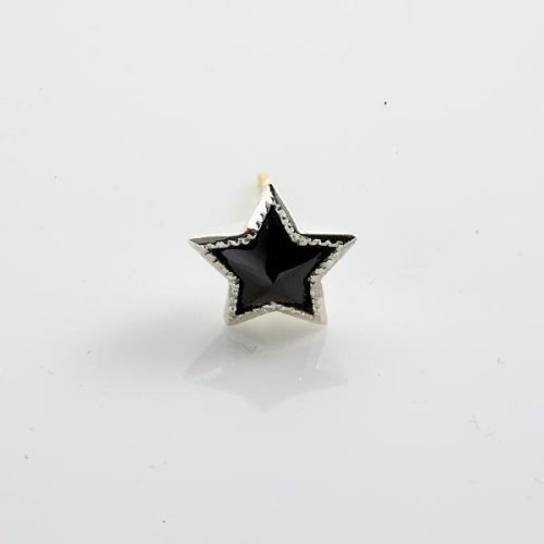 他の写真1: キングリモ　クラシックスターピアス　CLASSIC STAR PIERCE　KLE15BCZ　King Limo　ピアス