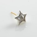 キングリモ　クラシックスターピアス　CLASSIC STAR PIERCE　KLE15CZ　King Limo　ピアス