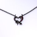 キングリモ　サタニックハートペンダント　SATANIC HEART PENDANT　KLP55BKBCZSR　King Limo　ペンダント　ネックレス