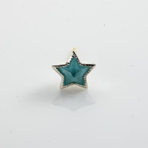 他の写真1: キングリモ　クラシックスターピアス　CLASSIC STAR PIERCE　KLE15BLCZ　King Limo　ピアス