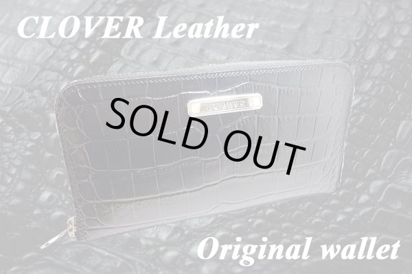 画像1: CLOVER Leather ラウンドジップ・ウォレット/CLW02 レザー 革小物 財布 (1)