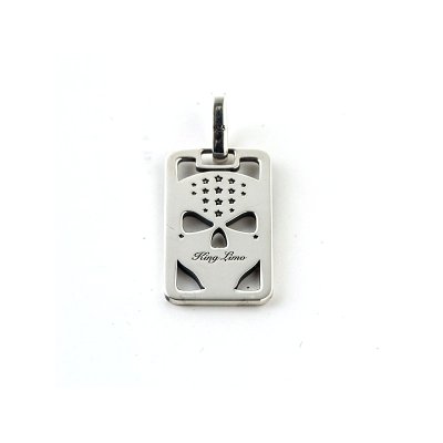 画像2: MICRO KING HEAD DOG TAG (SV)