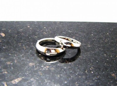 画像1: クローバーグラス　キー・ハート・リング　CLOVER GLASS　Key Heart Ring　メンズ　レディース　CGR-01　CLOVER925オリジナルリング