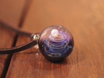 画像2: ドラゴンパイプ ガラスペンダント ハンドメイド Dragon Pipe 宇宙ペンダント メンズ レディース DP18050401