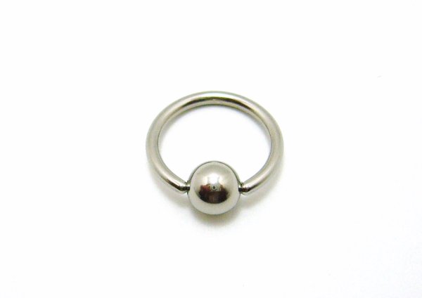 画像1: 【ネコポス発送可】Captive Bead Ring　CBR　18G/16G/14G/12G/10G　キャプティブビーズリング　ボディピアス　CBR (1)