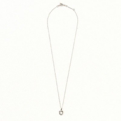 画像1: キングリモ　タイニーハイローラーネックレス　TINY HIGHROLLER NECKLACE_PAVE　KLT05CZ　King Limo　シルバーネックレス