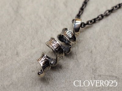 画像1: CLOVER925　ビーストロングペンダント　BE STRONG PENDANT　CLPD-01/SV　シルバーペンダント　メンズ　レディース