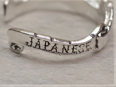 画像1: CLOVER925　ジェイプライドバングル　J PRIDE BANGLE　CLBA-01/SV　シルバーバングル　メンズ　レディース