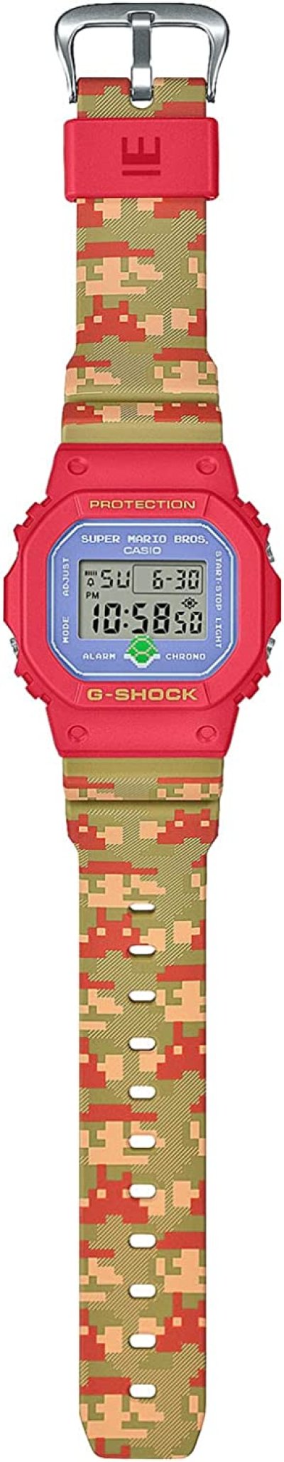 画像1: カシオ 腕時計 ジーショック SUPER MARIO BROTHERSコラボレーションモデル DW-5600SMB-4JR Gショック メンズ CASIO G-SHOCK