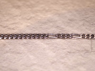 画像1: CLOVER925　フラットリンクチェーンブレスレット　FLAT LINK CHAIN  BRACELET　CLBR-02　シルバーブレスレット　メンズ　レディース