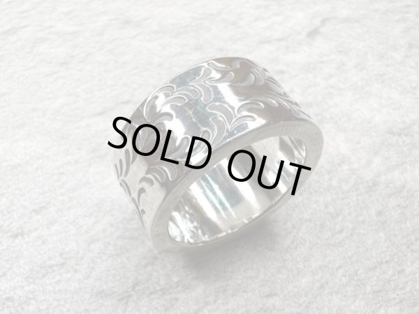 画像1: CLOVER925セレクト　アラベスク・ヘビー・リング　17号　シルバーリング　CLSLCT-R025 (1)