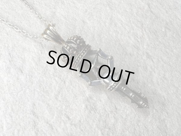 画像1: CLOVER925セレクト　クラウン・キー・ペンダントB　シルバーペンダント　CLSLCT-P028B (1)