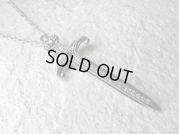 画像1: CLOVER925セレクト　ジュエルド・ダガー・ペンダント　シルバーペンダント　CLSLCT-P029 (1)