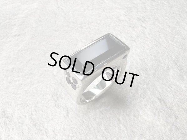 画像1: CLOVER925セレクト　スクエアカット・リング 　17号　シルバーリング　ウィリアムウォレス　CLSLCT-R033 (1)