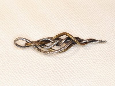 画像3: 【Used】龍頭 蔦ペンダント SILVER950 真鍮  メンズ レディース