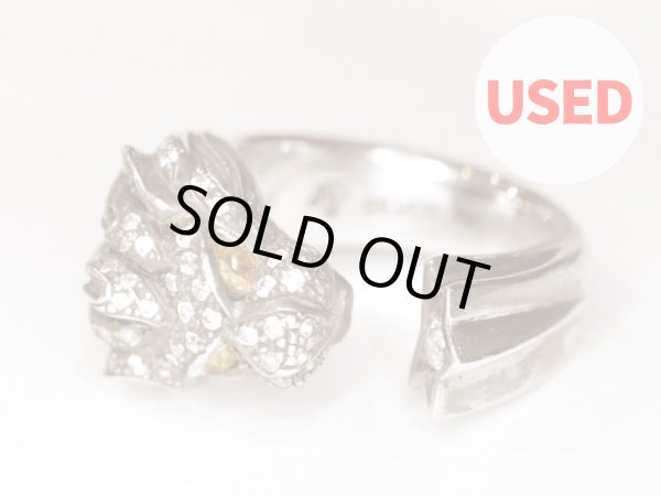 画像1: 【Used】King Limo KL Ring_PAVE 17号 SILVER925 リング メンズ レディース (1)