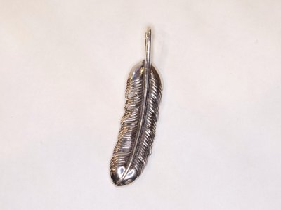 画像3: フェザーペンダントM　左右向あり　PT-120　CLOVER925セレクト　シルバーペンダントトップ