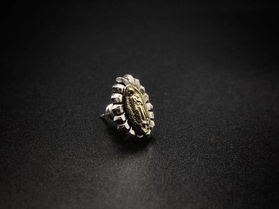 画像1: シリーエッセンス silly essence メキシカンマリアピアス mexican maria pierce/silver/brass ピアス メンズ レディース