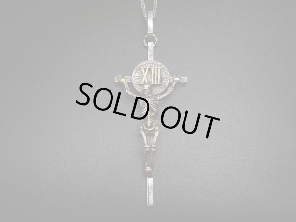 画像1: シリーエッセンス silly essence リバースクロスペンダント re-birth cross pendant pendant/silver/brass Silver925 ペンダントトップ メンズ レディース (1)