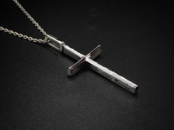 画像1: シリーエッセンス silly essence ナロークロスペンダントM narrow cross pendant/m/silver Silver925 ペンダントトップ メンズ レディース (1)