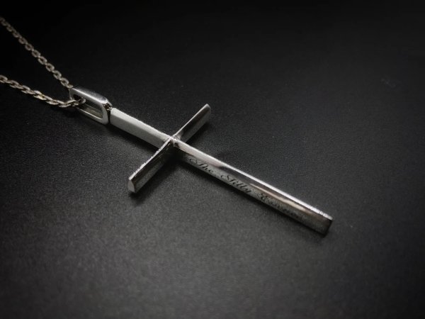 画像1: シリーエッセンス silly essence ナロークロスペンダントL narrow cross pendant/l/silver Silver925 ペンダントトップ メンズ レディース (1)