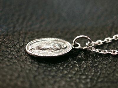 画像1: CLOVER925　マリアメダイ・チャームペンダント　CLPD-09/SV　シルバーペンダント　メンズ　レディース