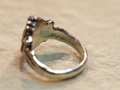 画像1: 【Used】Silly essence Florence Ring 19号 SILVER925/Brass シリーエッセンス リング マリア メンズ レディース