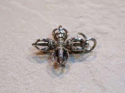 画像1: 【Used】ZOCALO クラウン・ダブル・ドージェペンダント SILVER925 ソカロ ペンダントトップ メンズ レディース