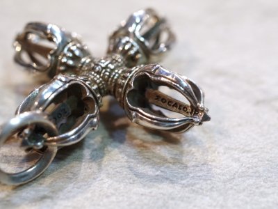 画像2: 【Used】ZOCALO クラウン・ダブル・ドージェペンダント SILVER925 ソカロ ペンダントトップ メンズ レディース