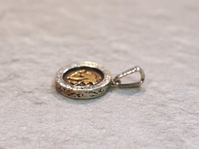 画像1: 【Used】ZOCALO SILVER925 ソカロ ペンダント 梵字 メンズ レディース