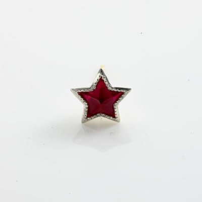 画像1: キングリモ　クラシックスターピアス　CLASSIC STAR PIERCE　KLE15SR　King Limo　ピアス