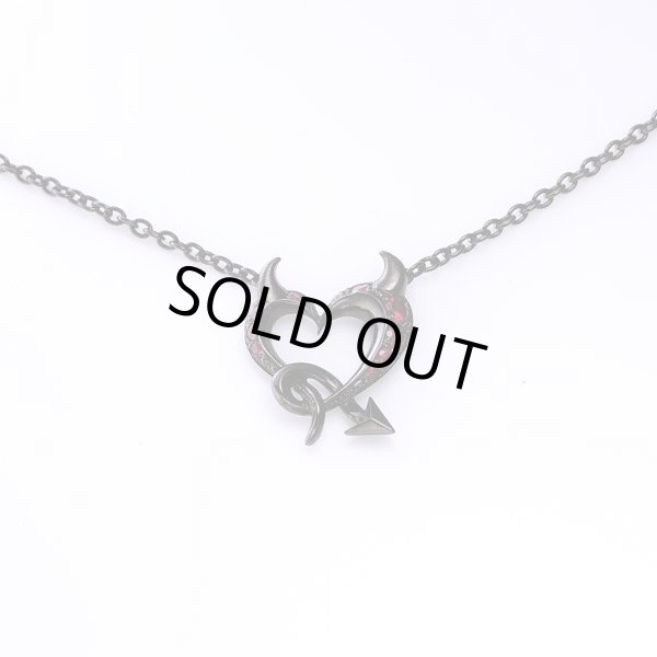 画像1: キングリモ　サタニックハートペンダント　SATANIC HEART PENDANT　KLP55BKBCZSR　King Limo　ペンダント　ネックレス (1)