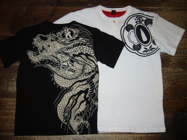 『龍が如く』Ｔシャツ、ロンＴをアップしました。